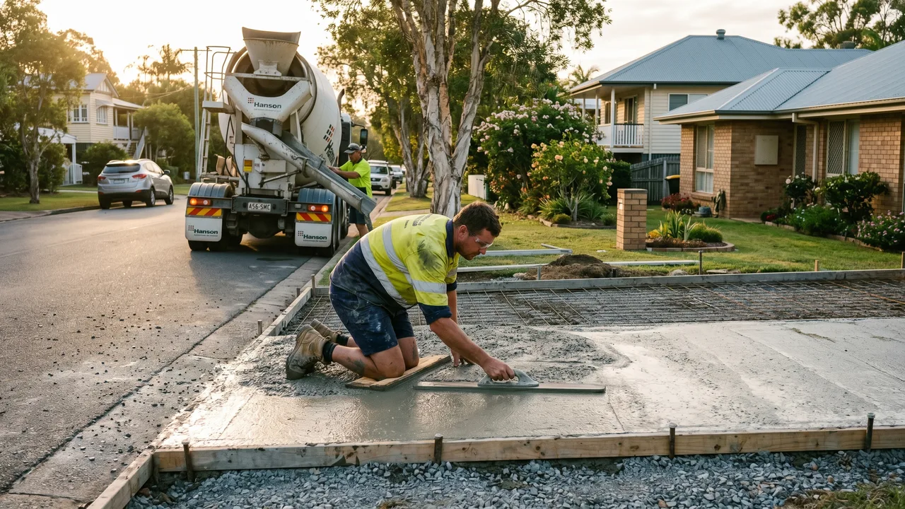 What actually drives the cost of a concrete driveway in Bayside Brisbane? in Hemmant