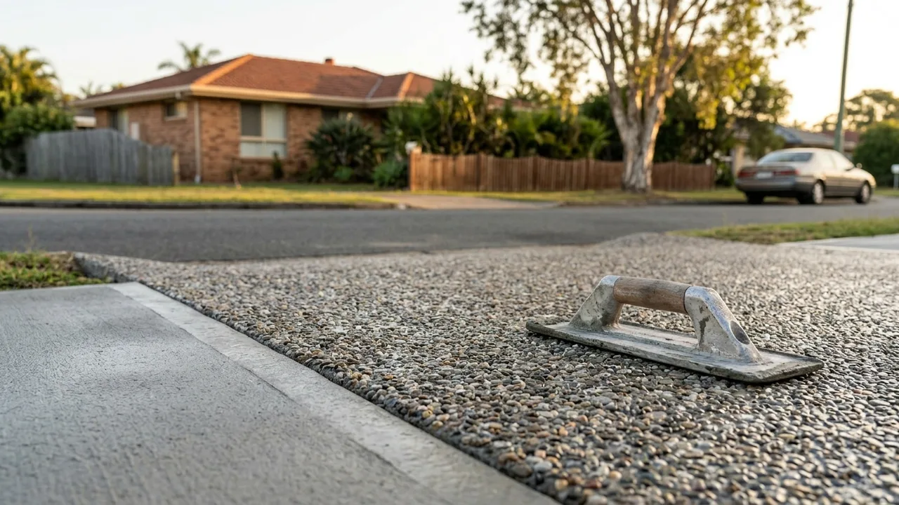 Brisbane concreting detail relevant to "What actually drives the cost of a concrete driveway in Bayside Brisbane?"