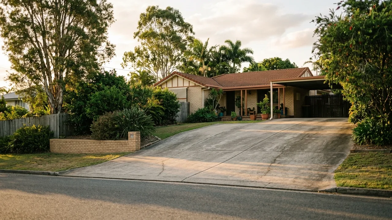 Brisbane concreting context shot for "How long should a concrete driveway last in Brisbane's climate?"