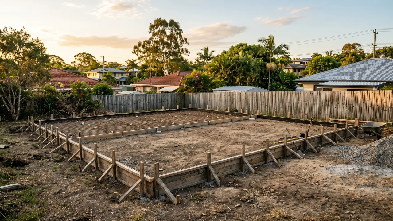 What should be done before the concretor arrives on site? in Hemmant