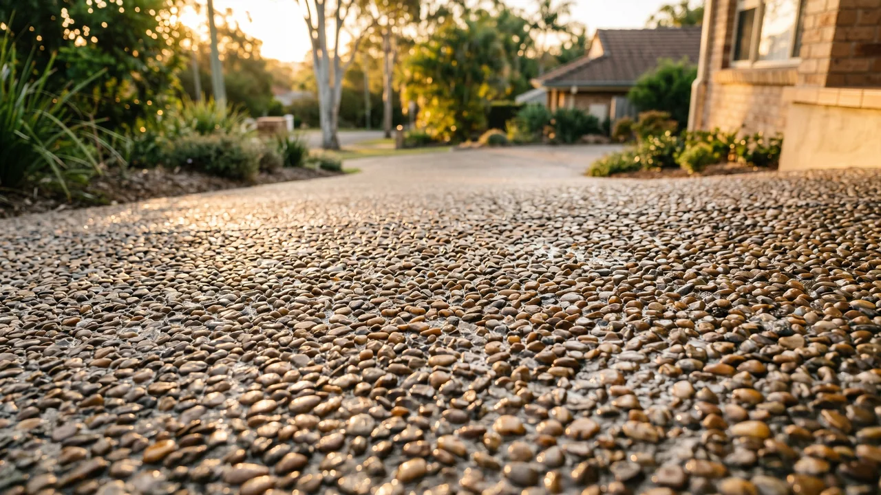 Exposed Aggregate Concrete Hemmant in Hemmant